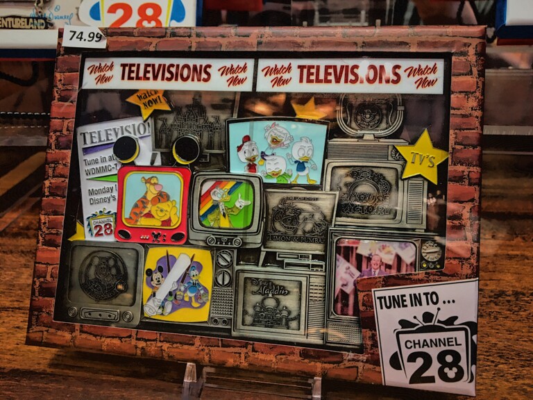 Special Walt Disney Channel 28 LE Pin Collection Arrives at Disneyland