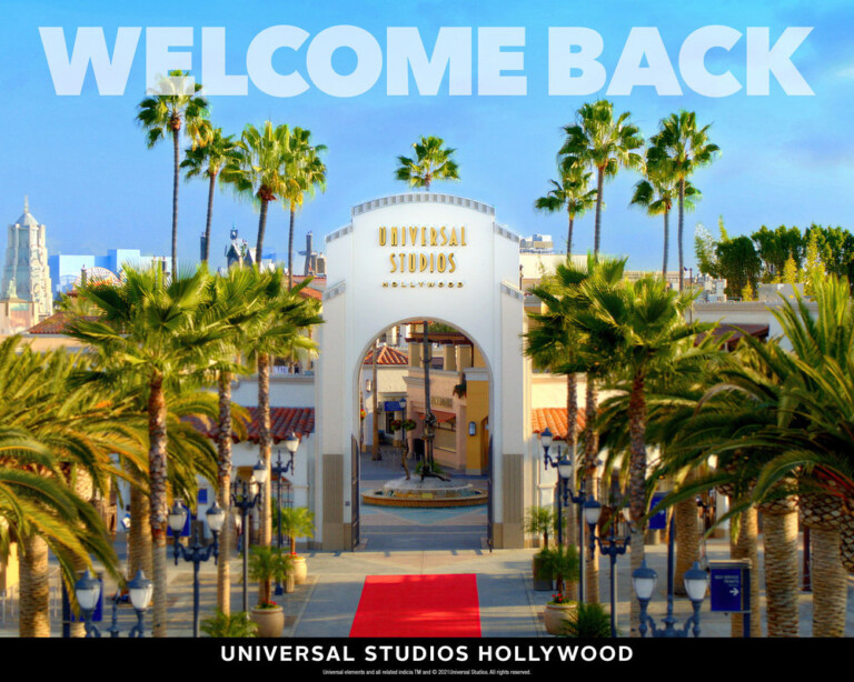 Universal Studios Hollywood to Reopen on Friday, April 16