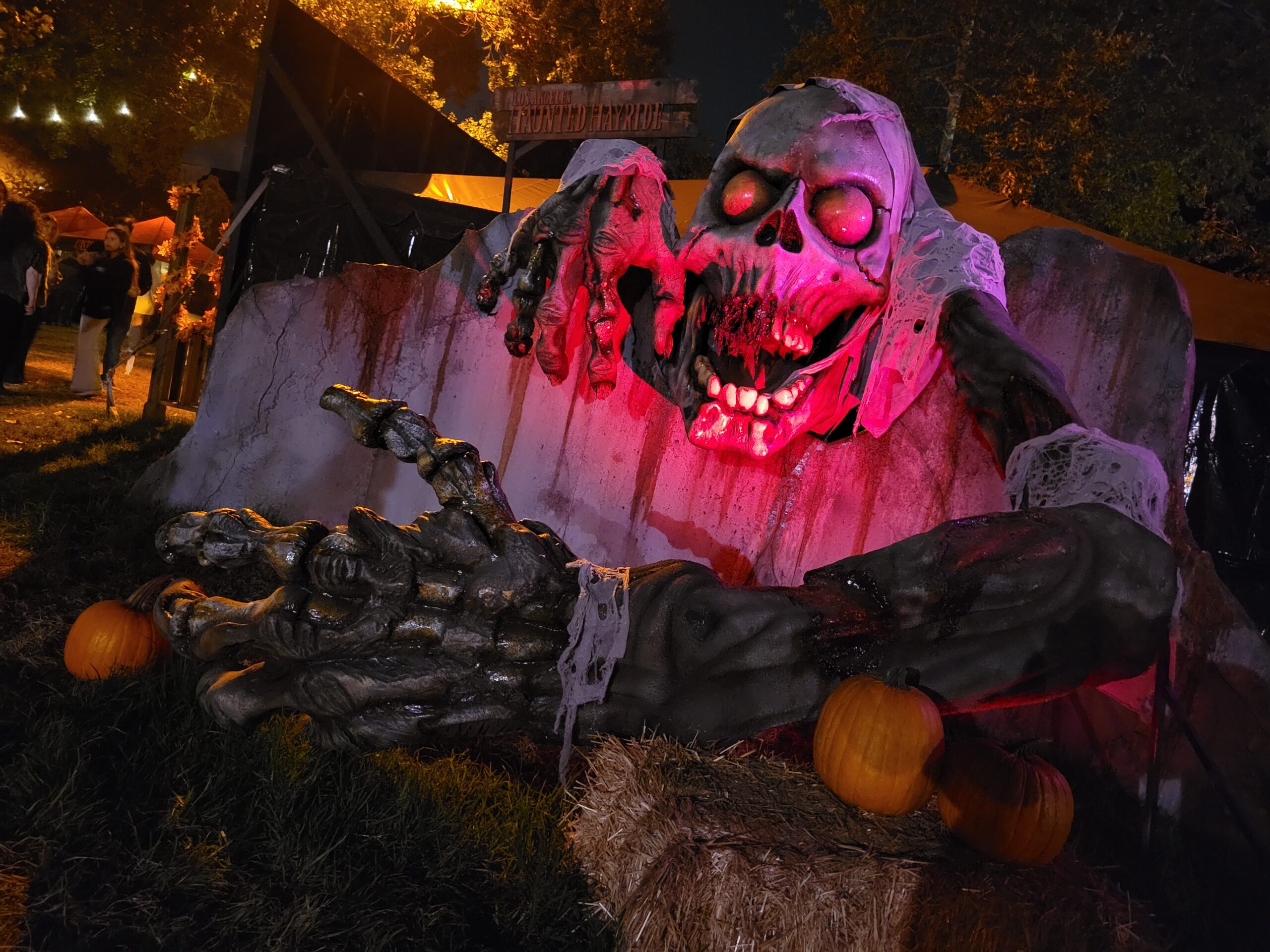 haunted hayride