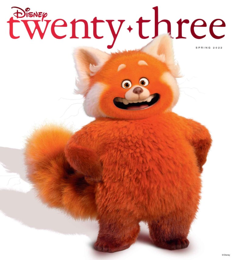 New Disney Twenty-Three Magazine Features “Turning Red”
