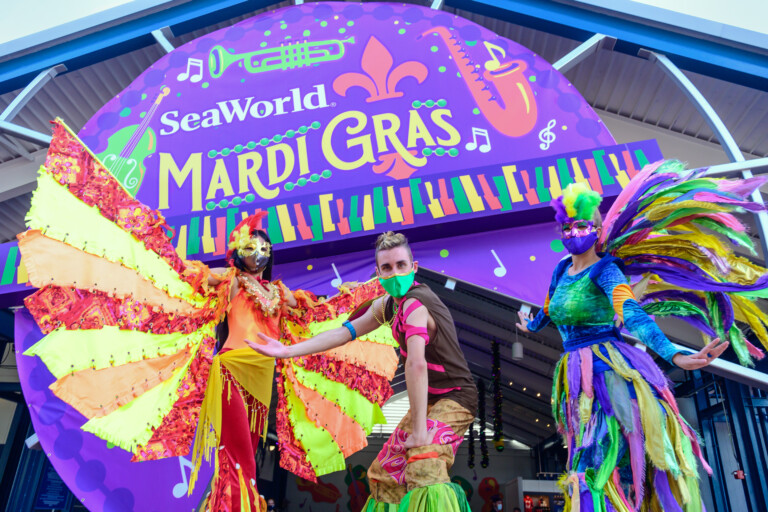 All-New Mardi Gras Event Premieres at SeaWorld San Diego