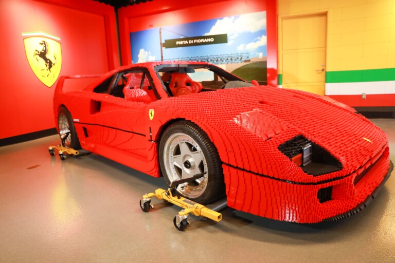 Legoland California Unveils First Ever Life-Size Ferrari Model