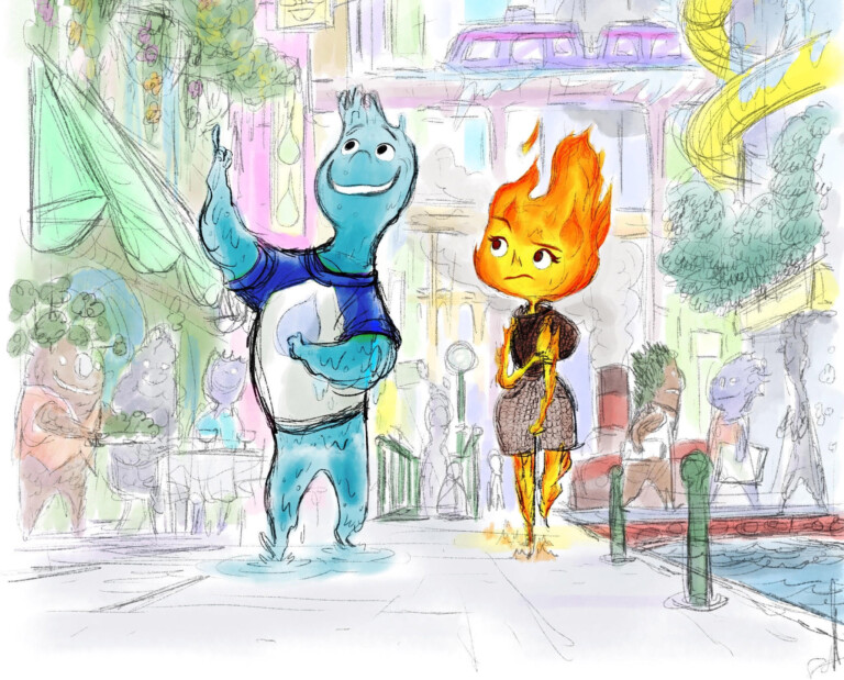 Disney and Pixar’s New Feature Film “Elemental” Details Revealed