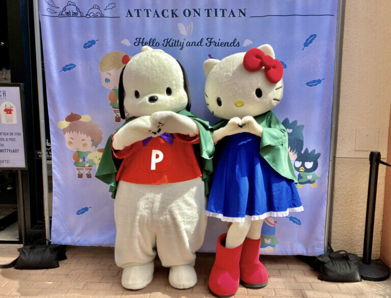 Sanrio and Attack on Titan Unite for Epic Collab!