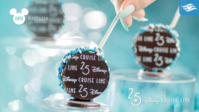 First Look at Disney Cruise Line 25th Anniversary Treats