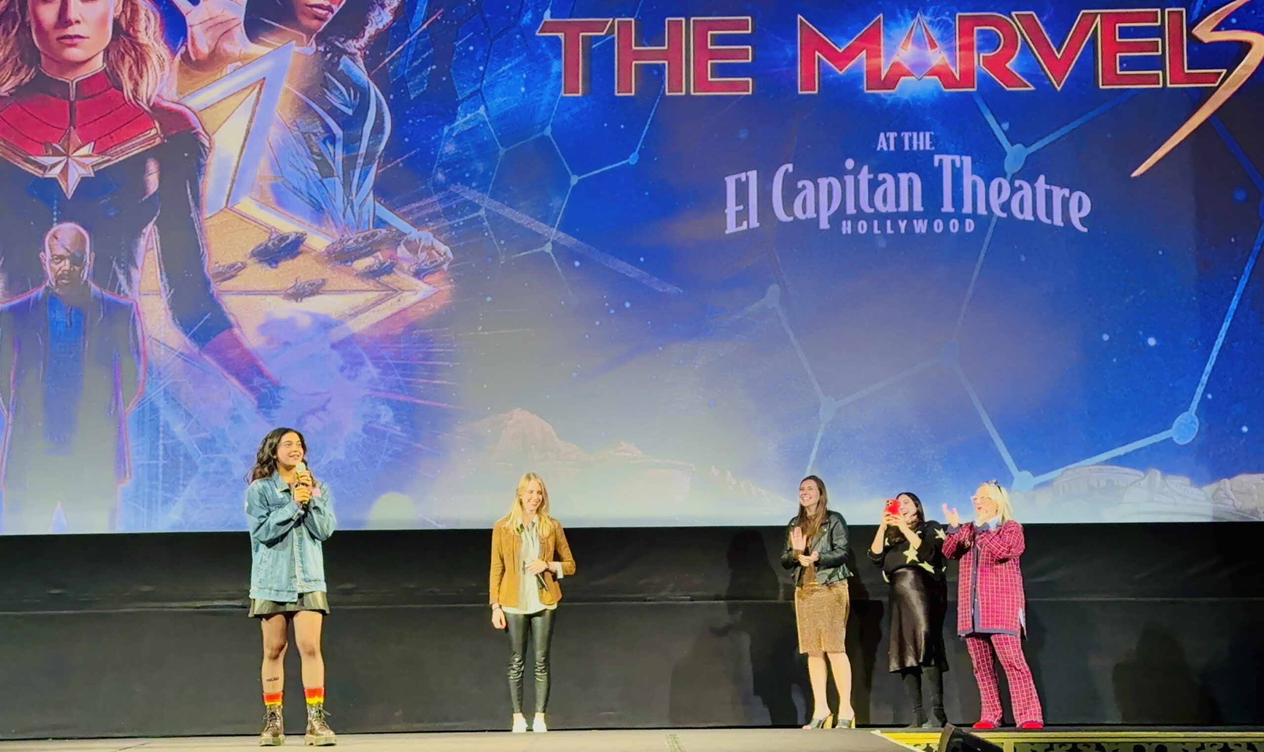 The Marvels cast and crew