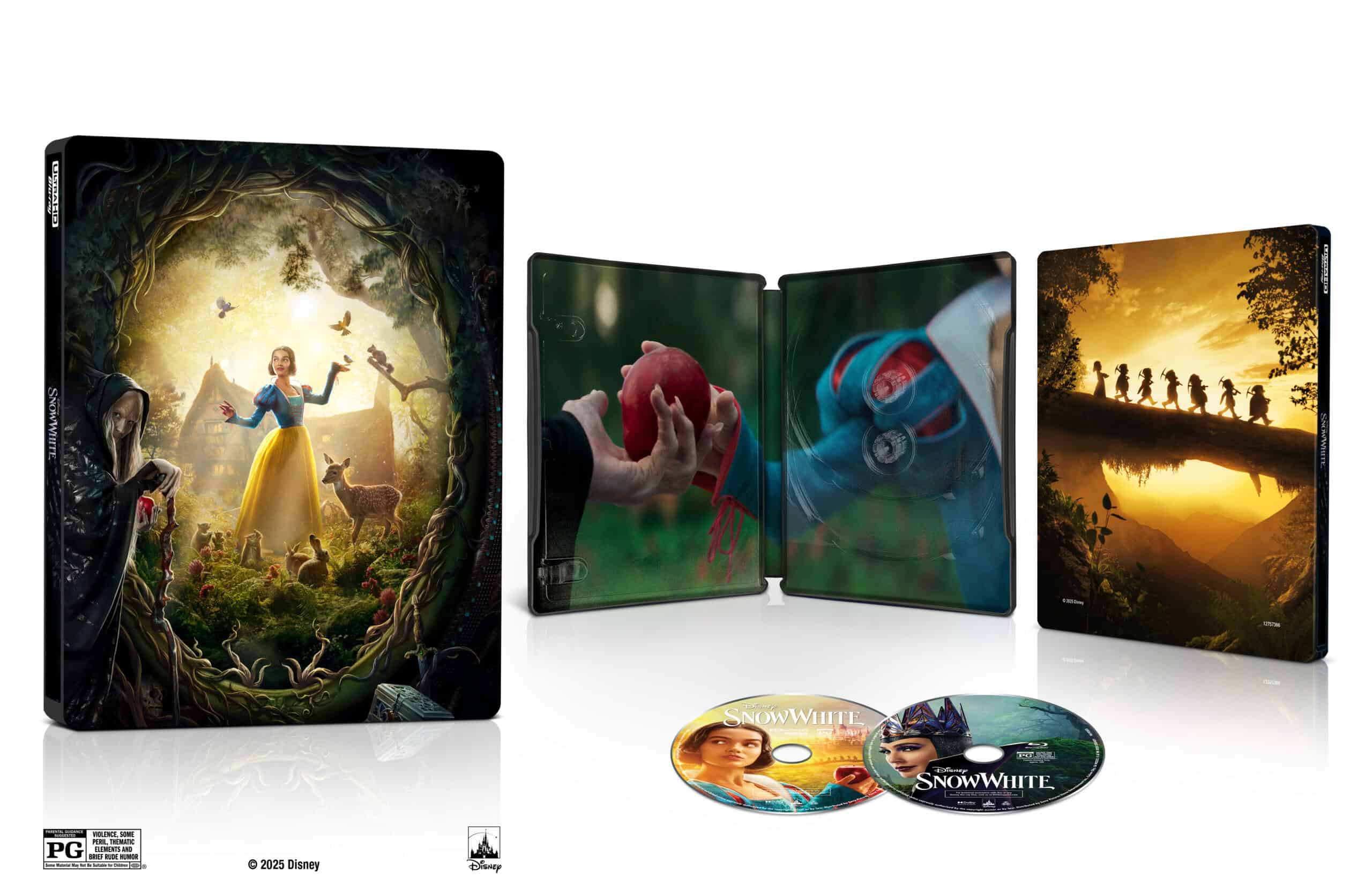 Snow White Steelbook Exploded US