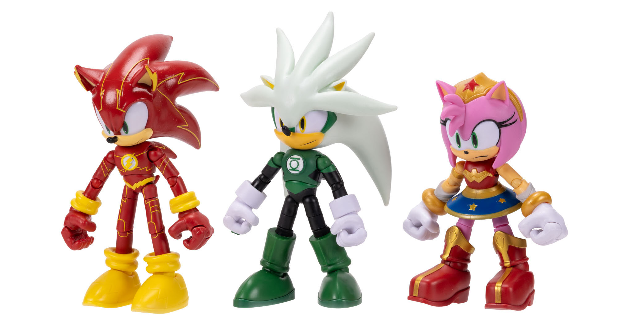 DC x Sonic inch Figures