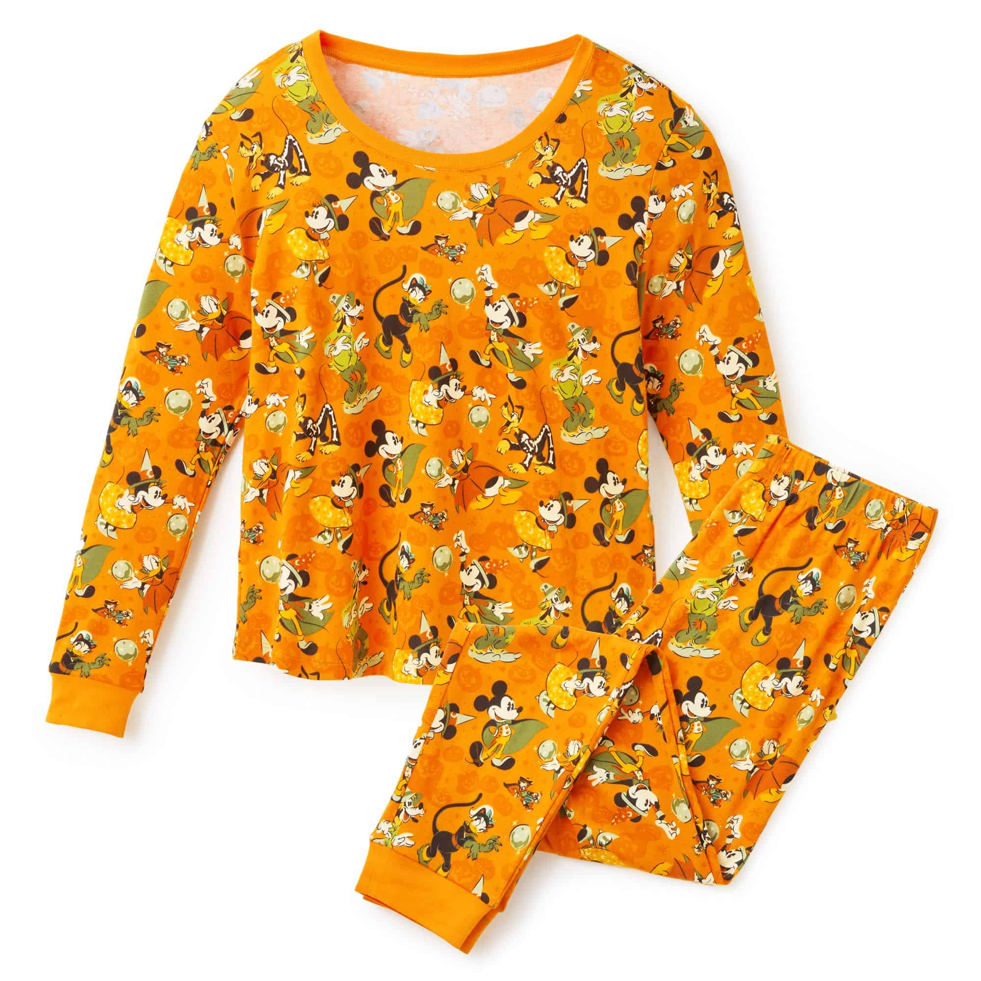 Mickey Mouse and Friends Halloween Sleep Set for Women