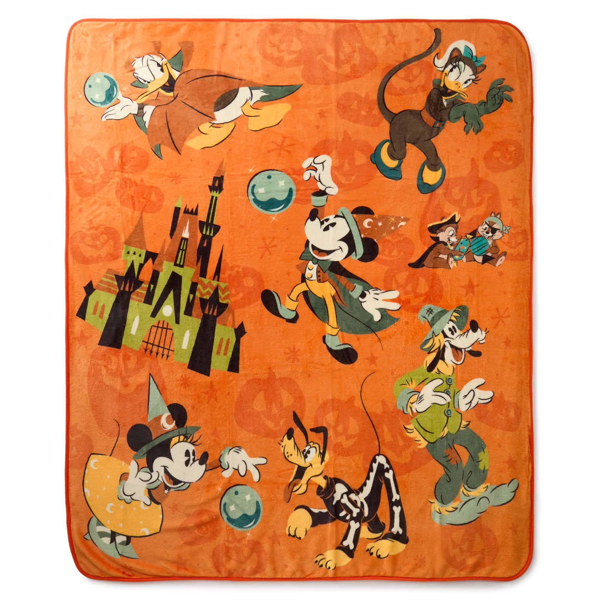 Mickey Mouse and Friends Halloween Throw Blanket