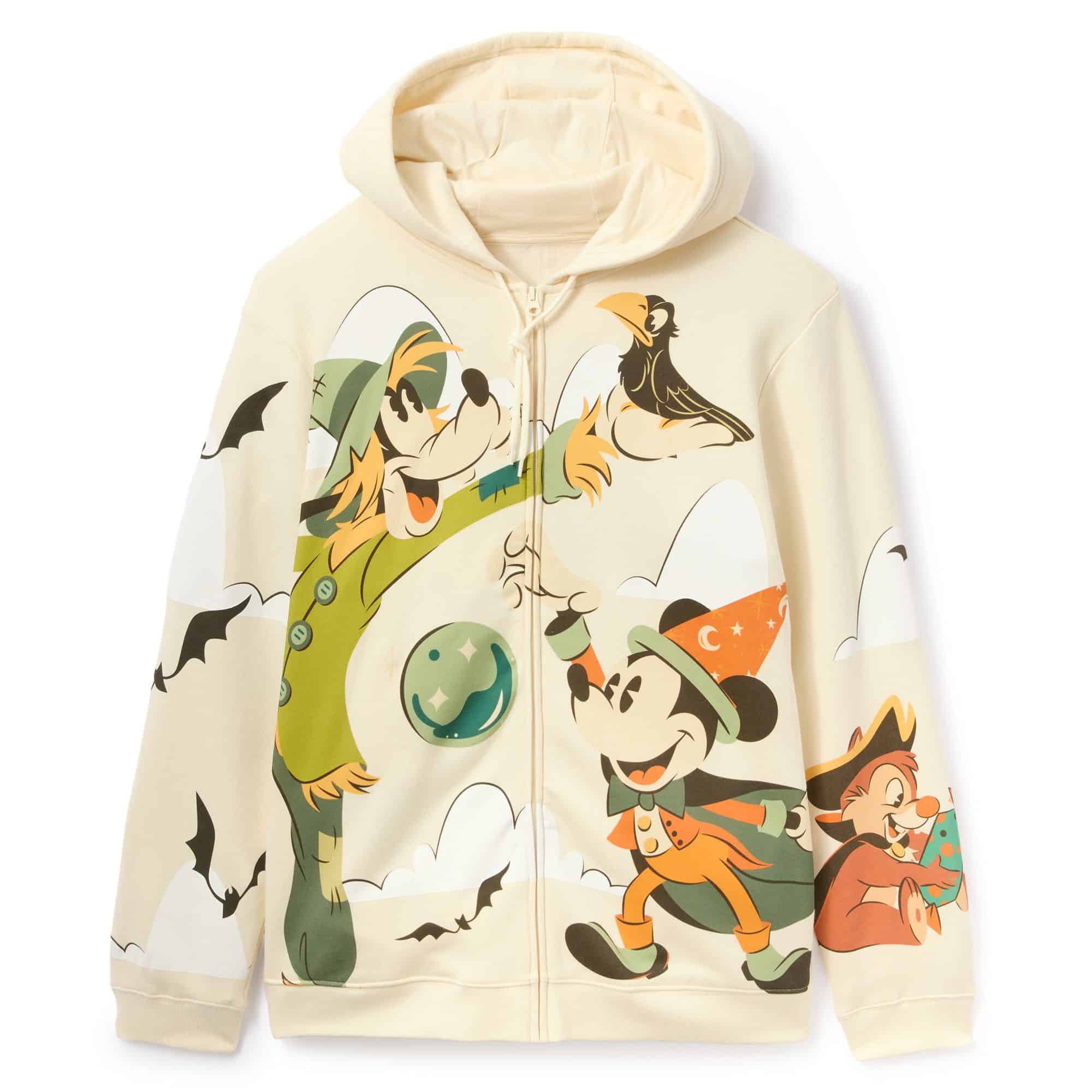 Mickey Mouse and Friends Halloween Zip Hoodie for Adults