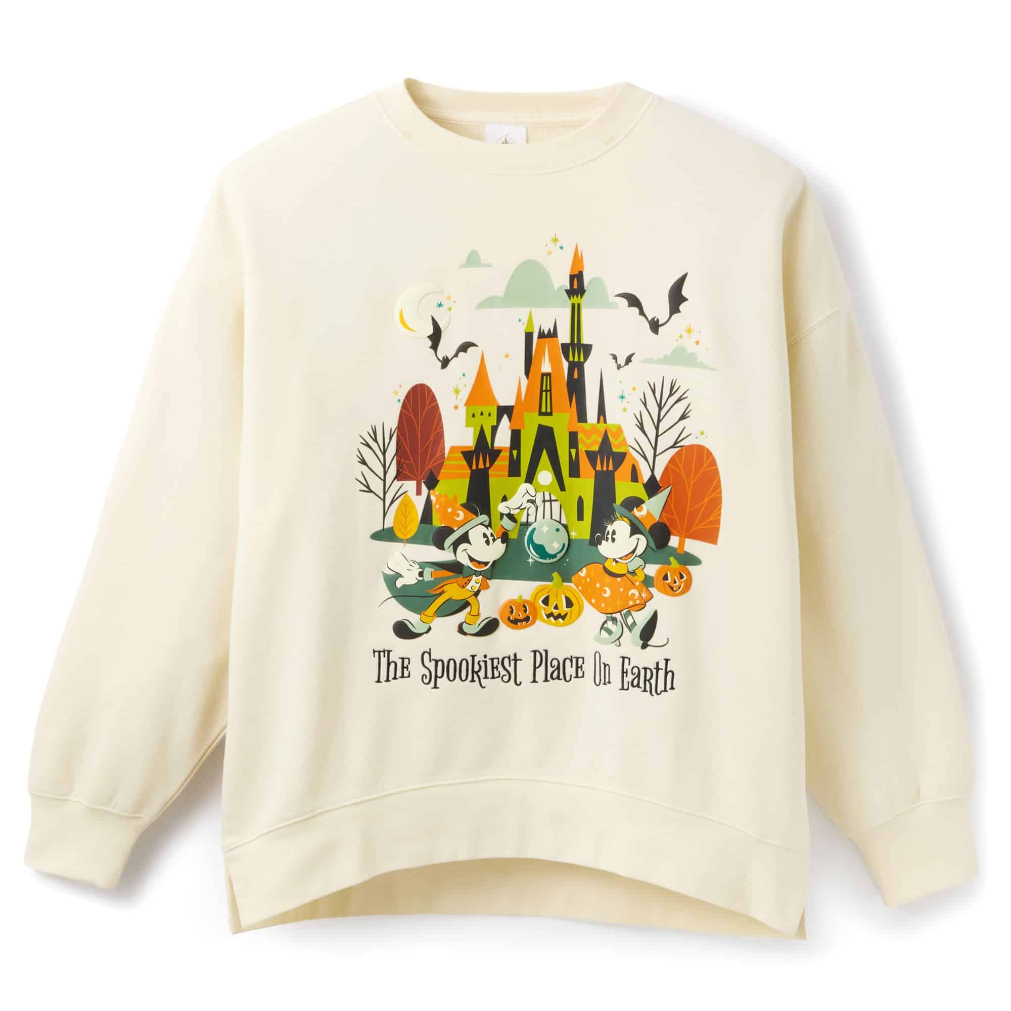 Mickey and Minnie Mouse Halloween Pullover for Women