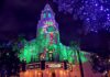 Carthay Circle Exterior at Oogie Boogie Bash