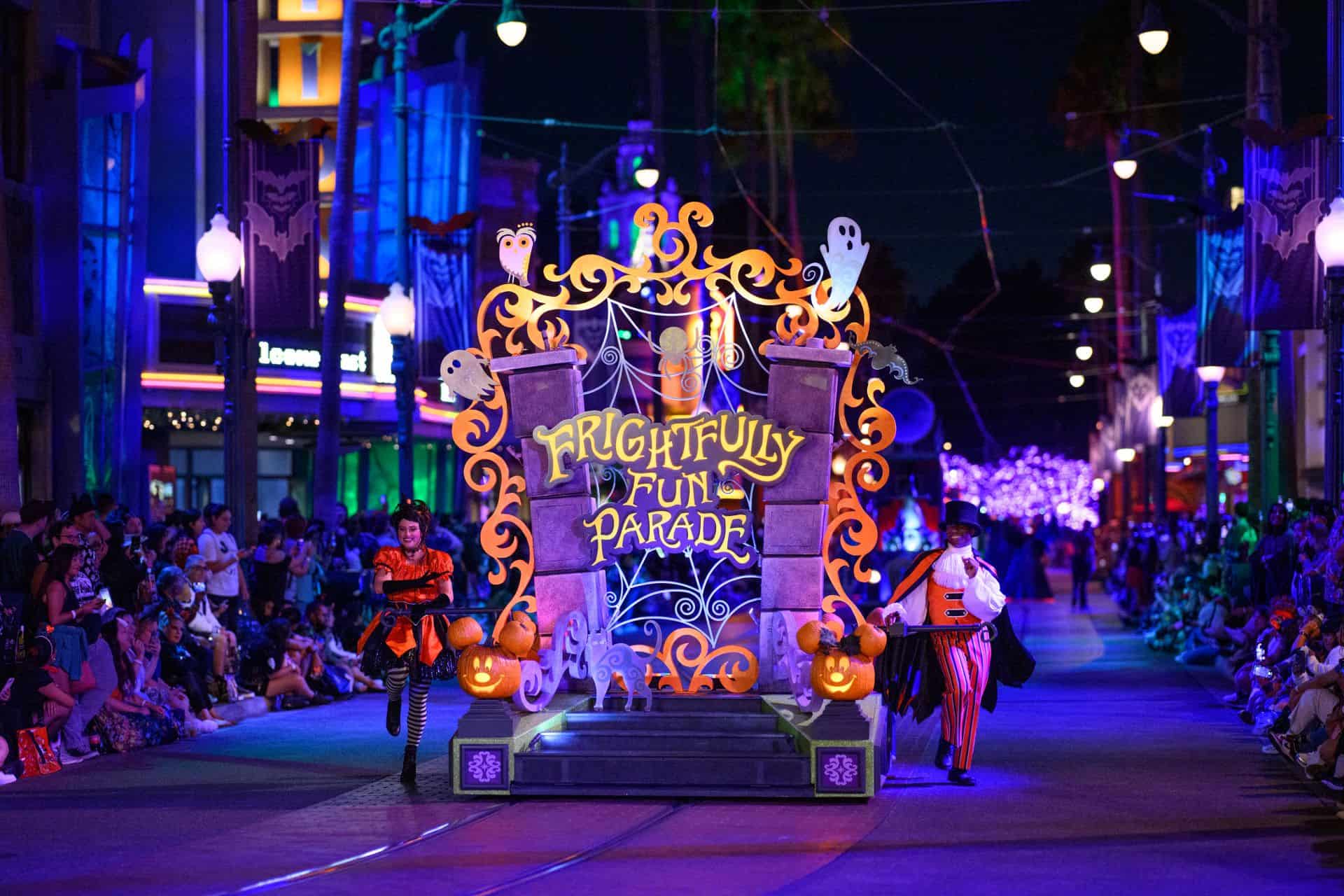 Frightfully Fun Parade at Oogie Boogie Bash