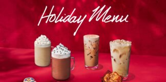 Starbucks Holiday Menu