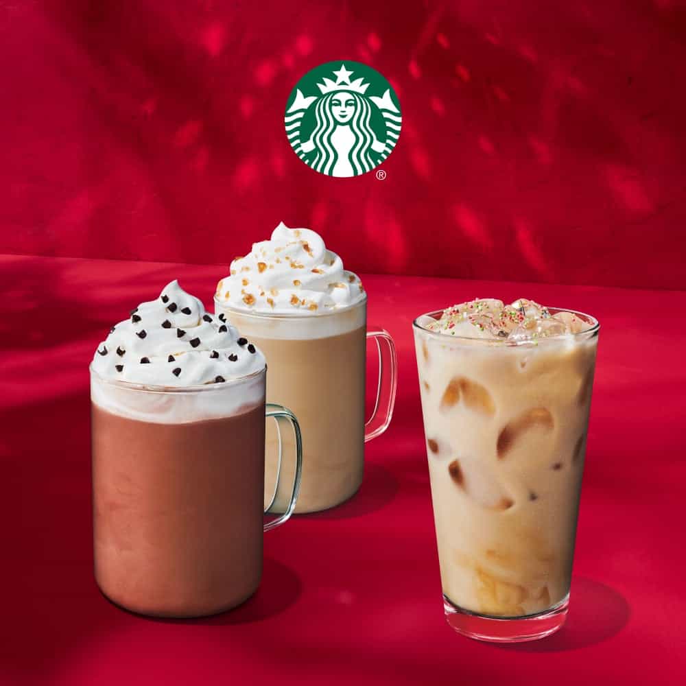 Starbucks Holiday Menu