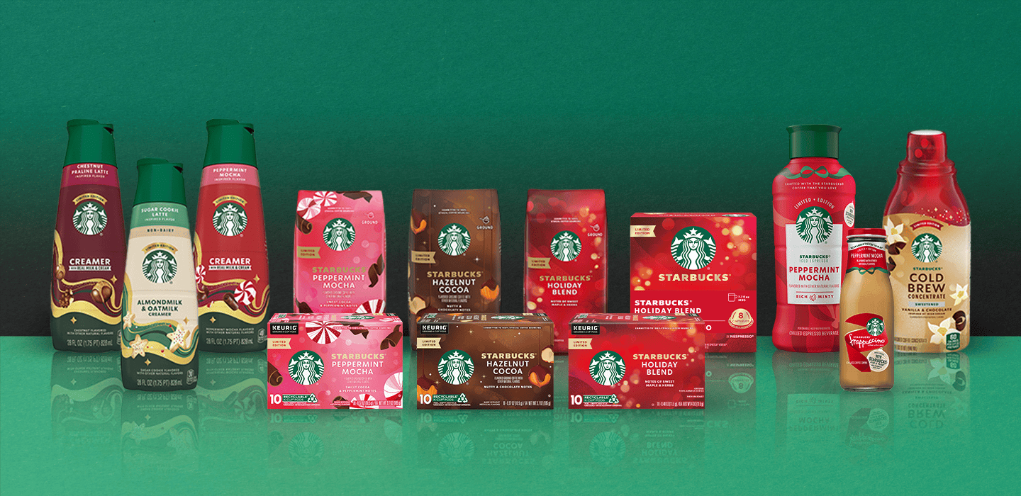 Starbucks Holiday in Grocery