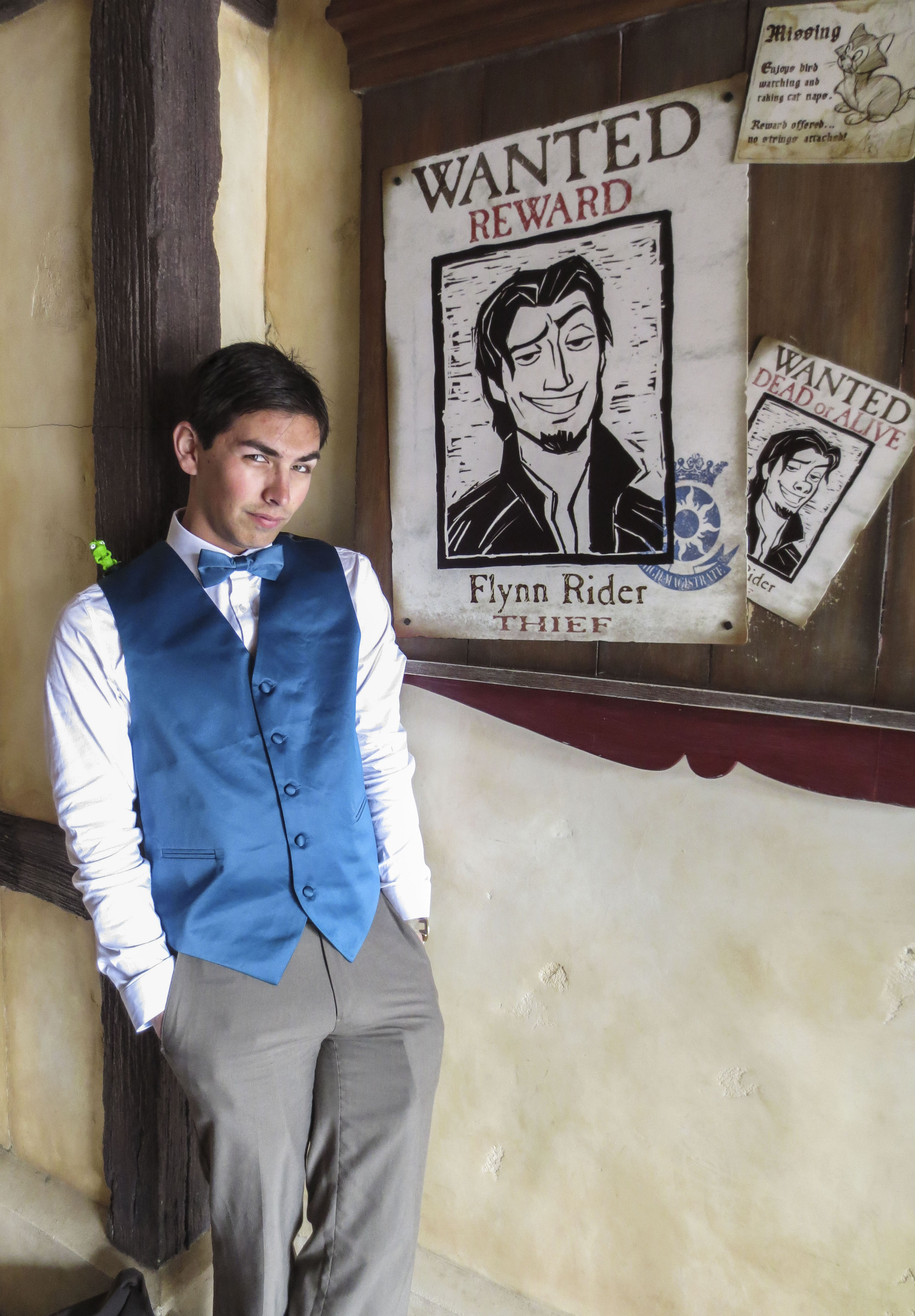 My attempt at a Flynn Rider "Disneybound" for the Spring 2015 event.