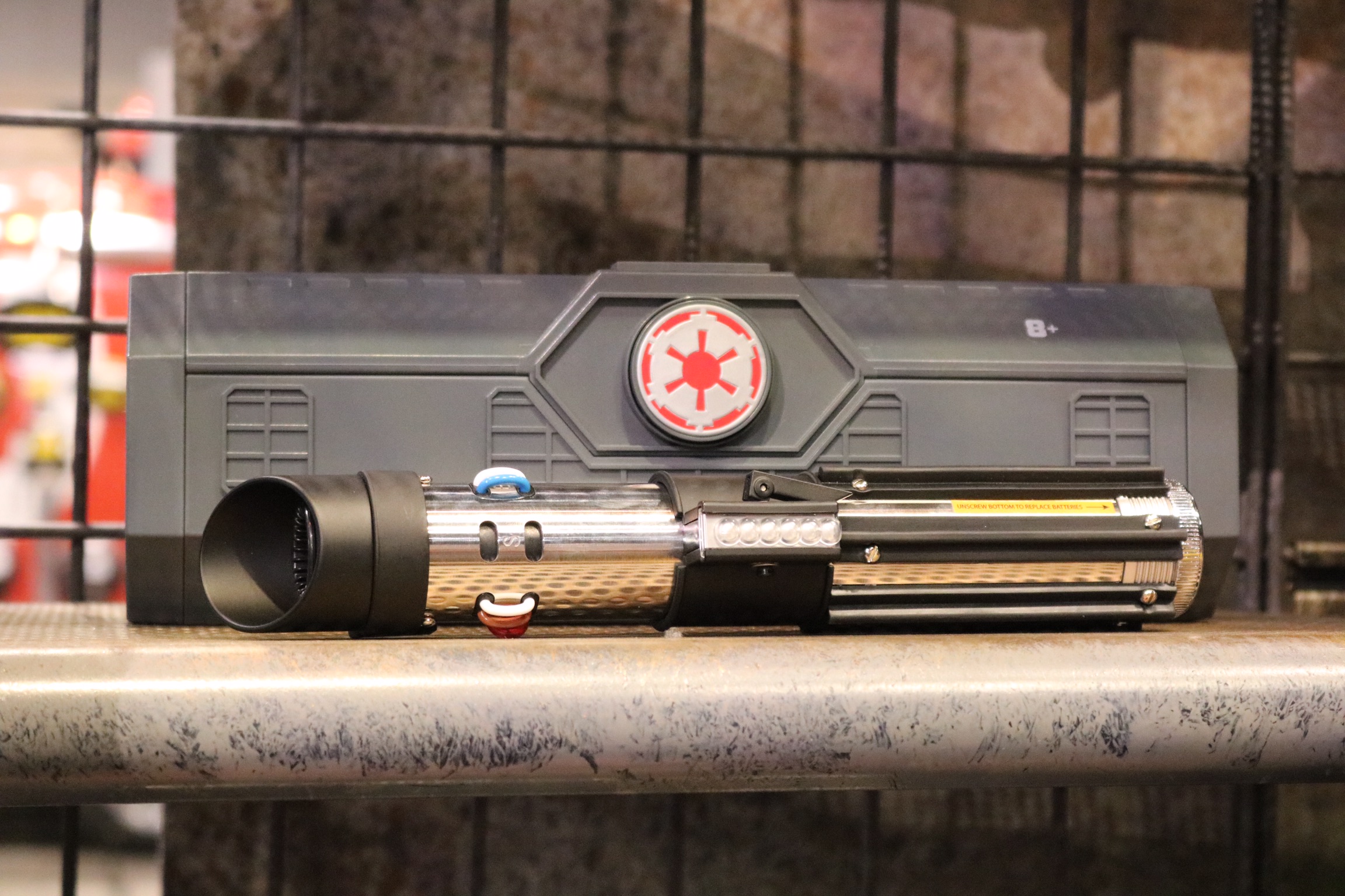Darth Vader’s lightsaber, the most infamous weapon in the galaxy, will be one of the many options available. 