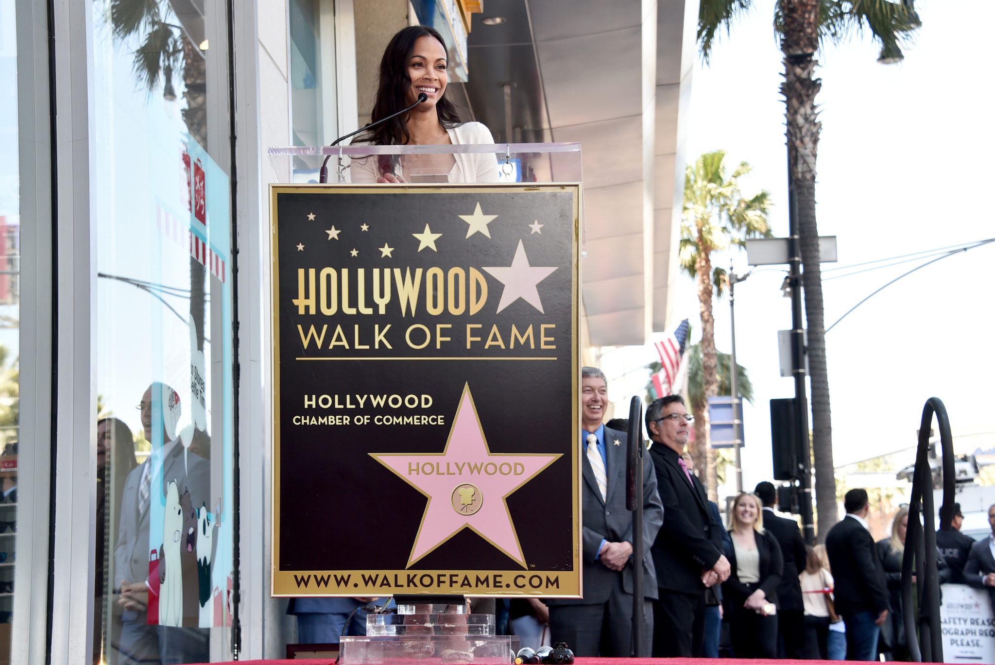 Walk of Fame Honoree Zoe Saldana Conquers the Galaxy and Beyond