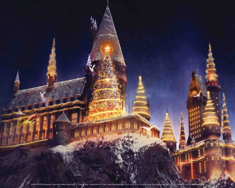 All-New “Christmas in The Wizarding World of Harry Potter” at Universal Studios Hollywood
