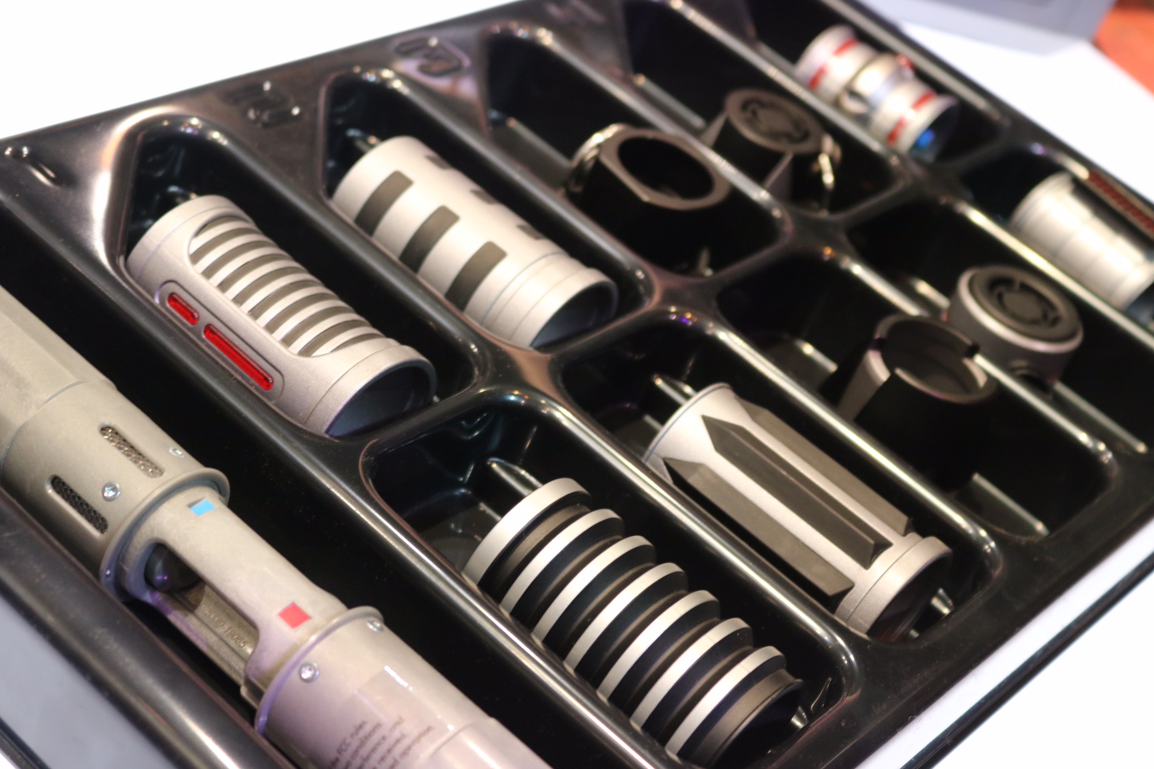 Depending on which trait is chosen, a wide array of parts become available to create a truly custom lightsaber.