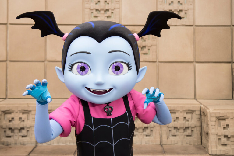 Vampirina Joins Halloween Time Celebration at Disneyland