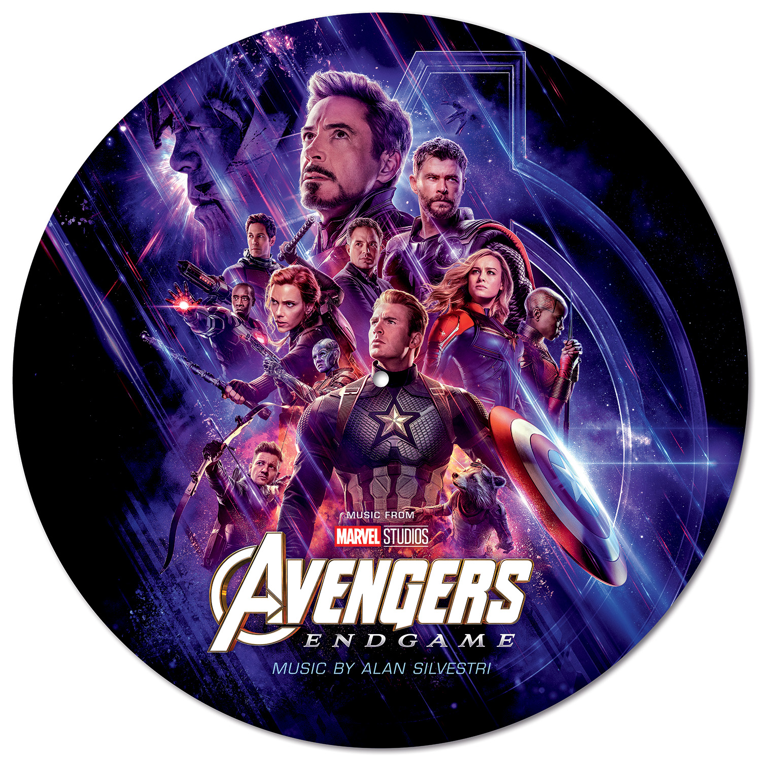 D23 Expo will introduce the first copies of Avengers: Endgame on picture disc vinyl.