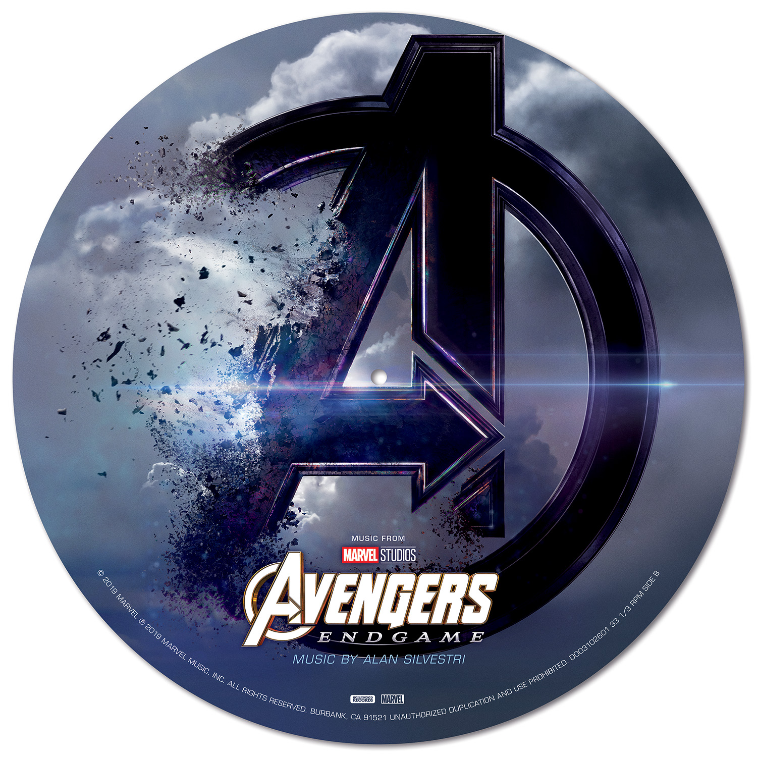 D23 Expo will introduce the first copies of Avengers: Endgame on picture disc vinyl.
