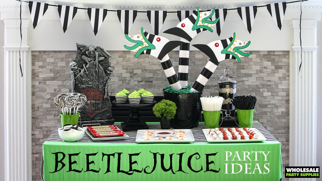 Celebrate Halloween with Tim Burton Style Party Ideas Crafts