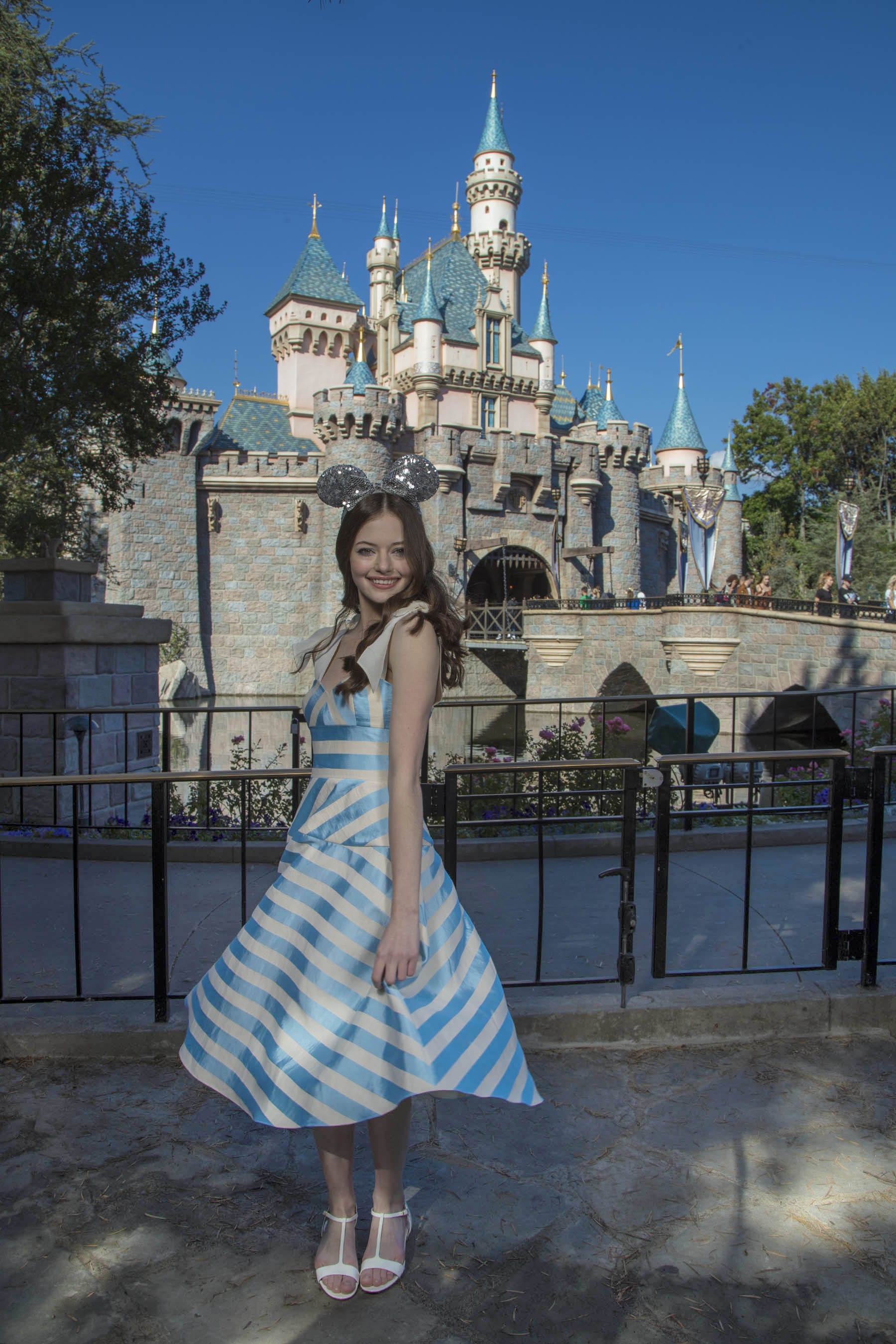 Mackenzie Foy Visits Disneyland Resort