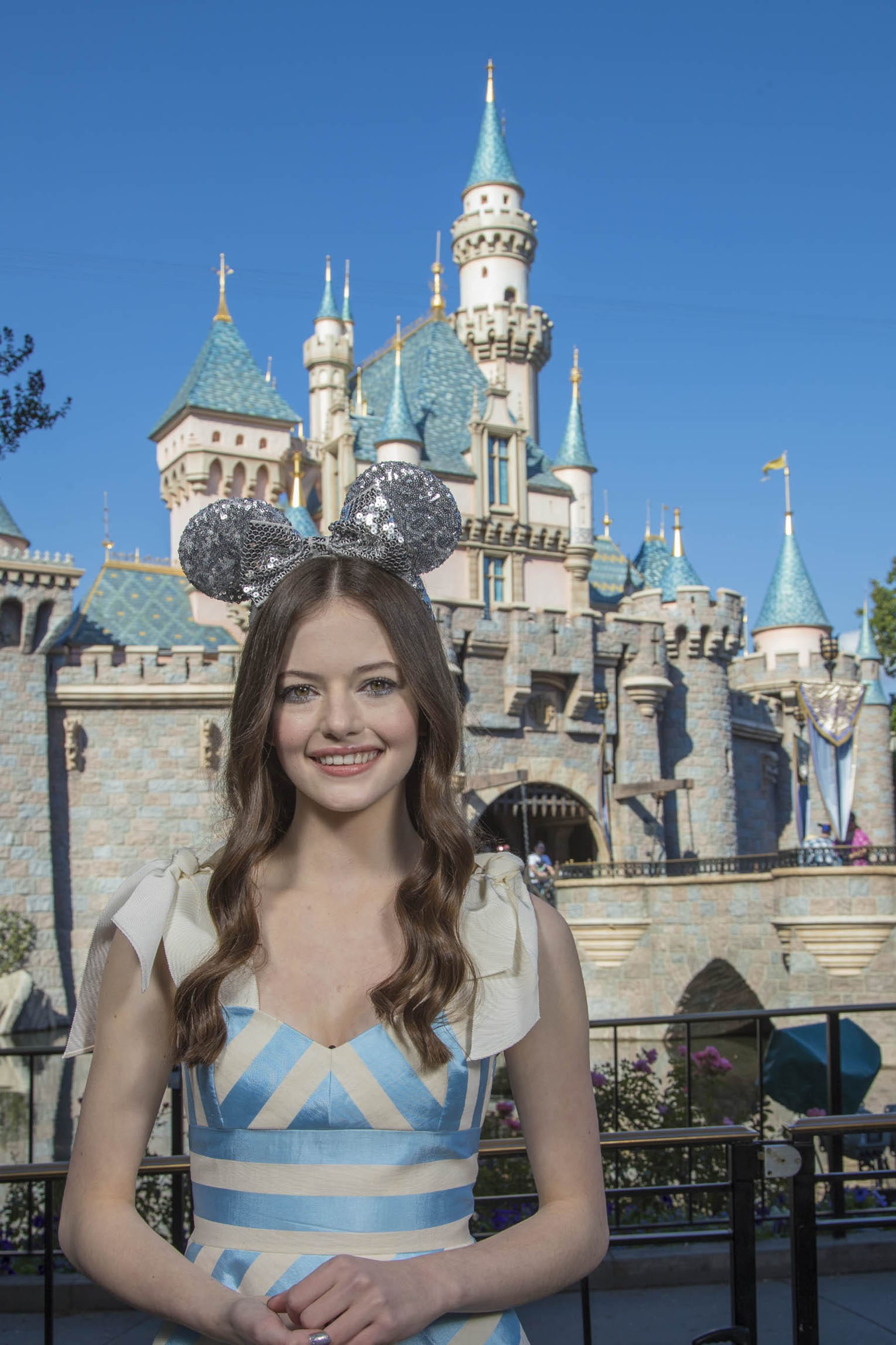 Mackenzie Foy Visits Disneyland Resort