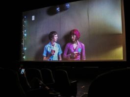 “I’ll leave you alone forever now” Fans getting a look at the awkward fun of Scott Pilgrim (Michael Cera) and Ramona Flowers (Mary Elizabeth Winstead)