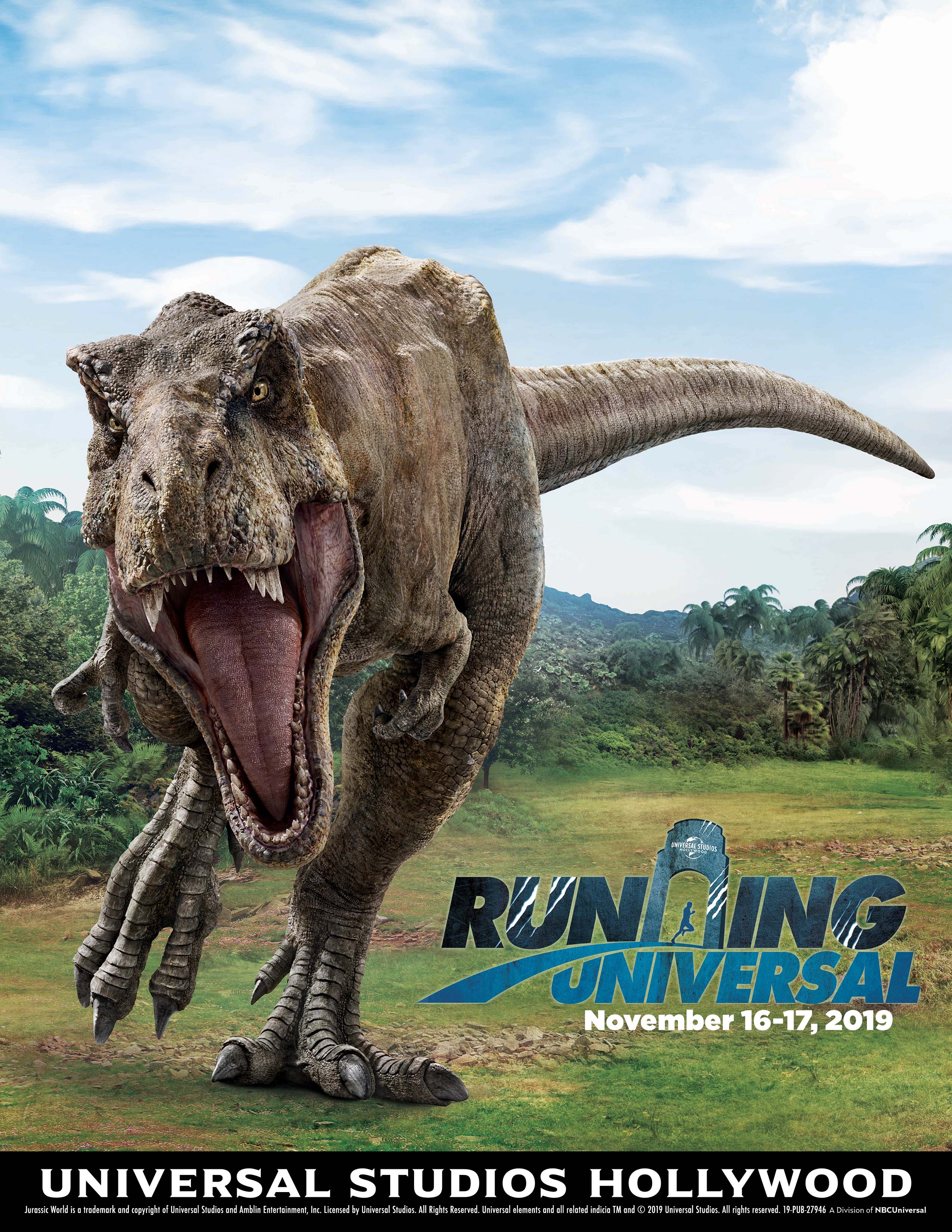 Take part in the all new Jurassic World Run at Universal Studios Hollywood this November! 