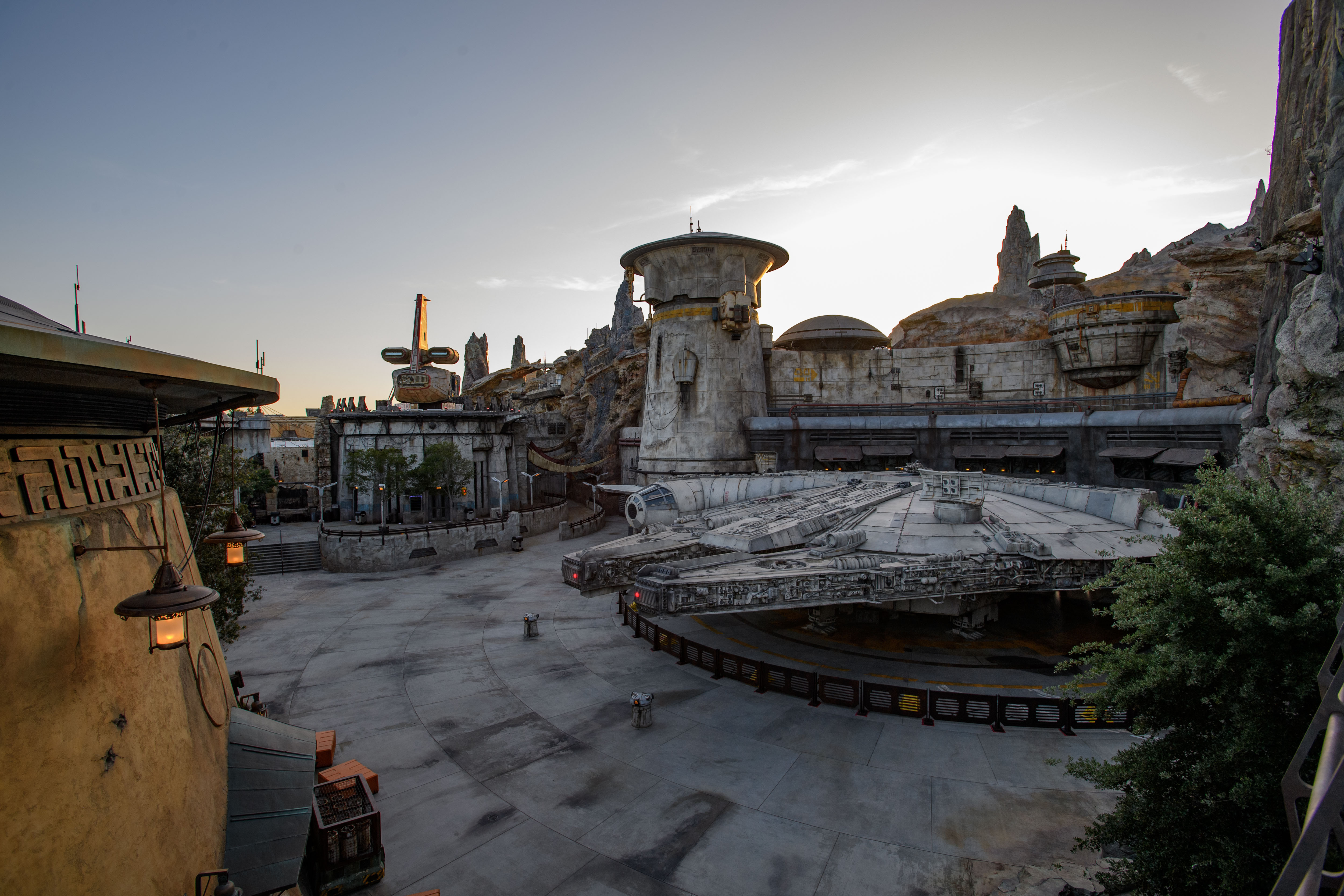 Take a look at the stunning virtual tour, including an up close and personal view of the Millennium Falcon. Photo courtesy of Disney!