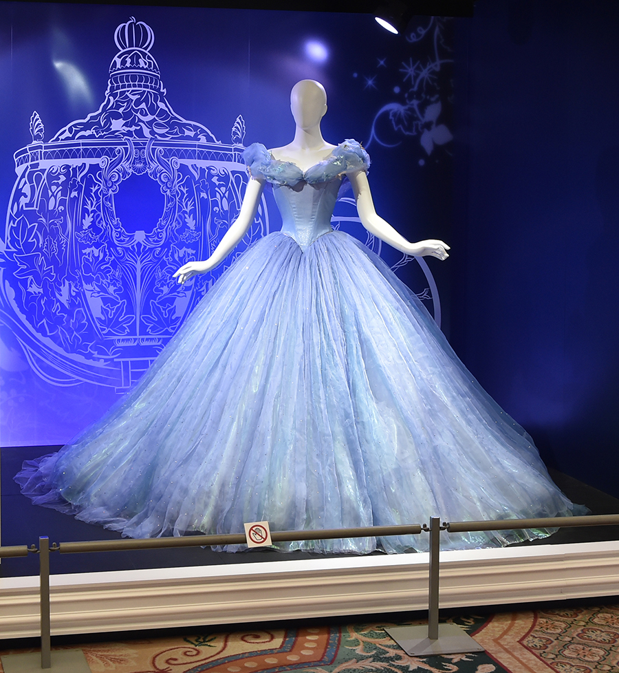 Lily James' iconic dress from the 2015 live action adaptation, Cinderella