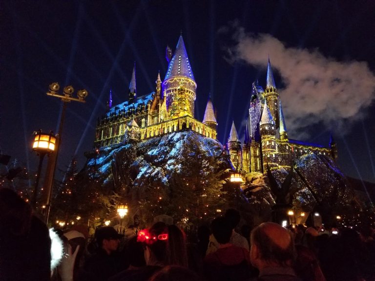 Christmas Meets Harry Potter at Universal Studios Hollywood